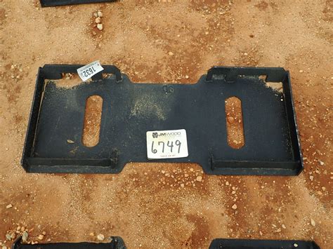 cad file for skid steer quick attach plate|skid steer quick release plate.